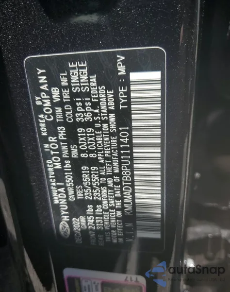 2023 Genesis Gv70 Base из США, поврежденный, VIN KMUMADTB8PU111401